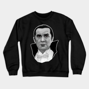 King of the Vampires (Grayscale Version) Crewneck Sweatshirt